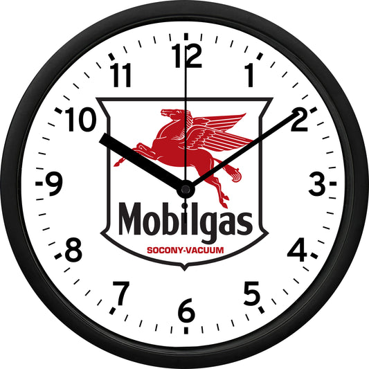 Mobilgas Socony-Vacuum Oil Co. Wall Clock