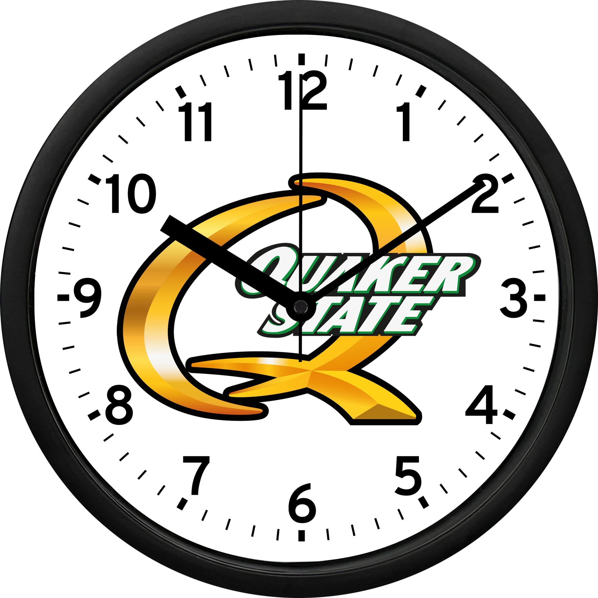 Quaker State Motor Oil Wall Clock