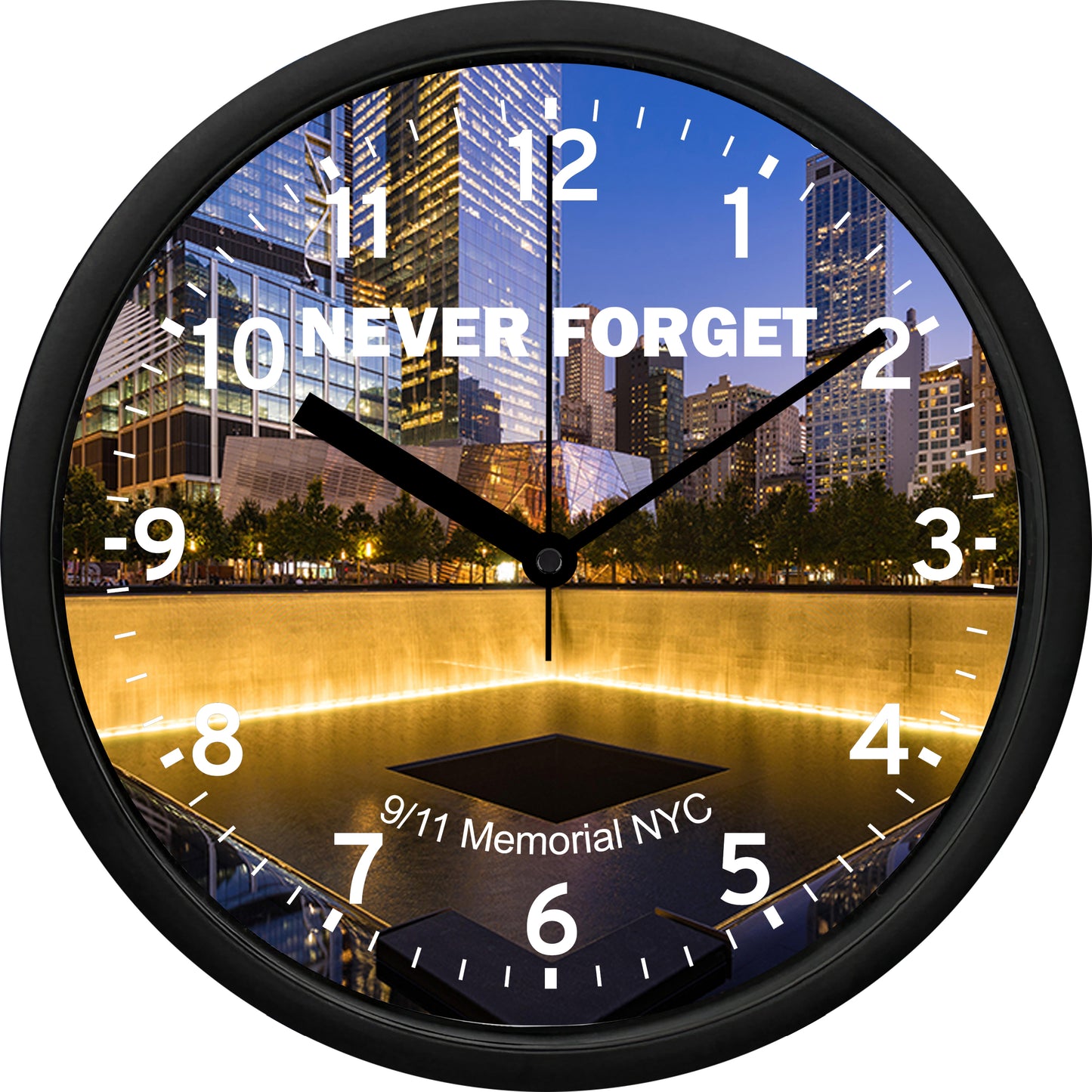 20th Anniversary 9/11 Memorial Wall Clock Wall Clock