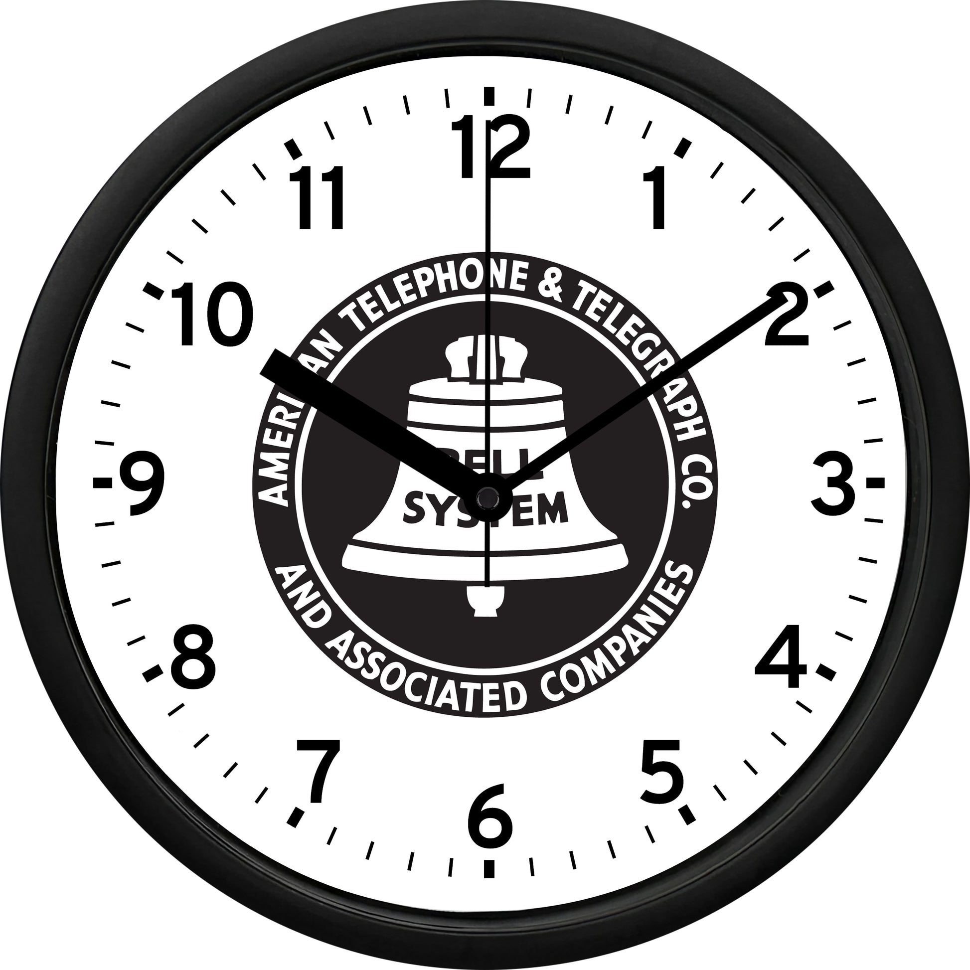 American Telephone & Telegraph Co. "Bell System" Wall Clock