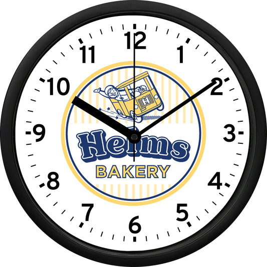 Helms Bakery Wall Clock