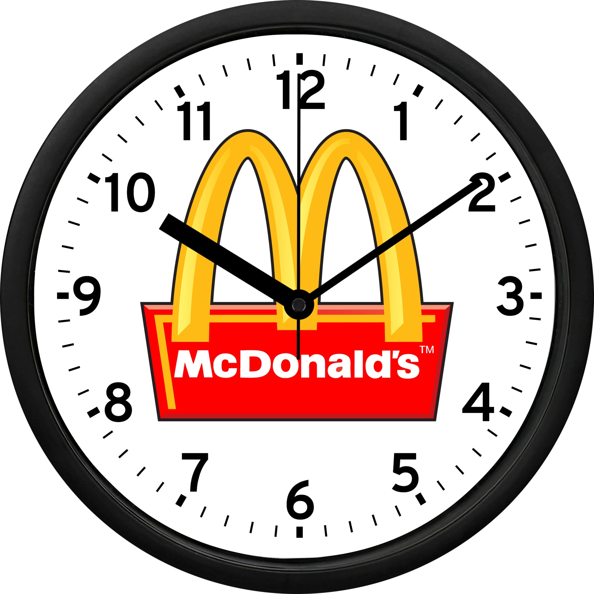 McDonald's Wall Clock Version 1 Heartland Diecast & Promotions, LLC