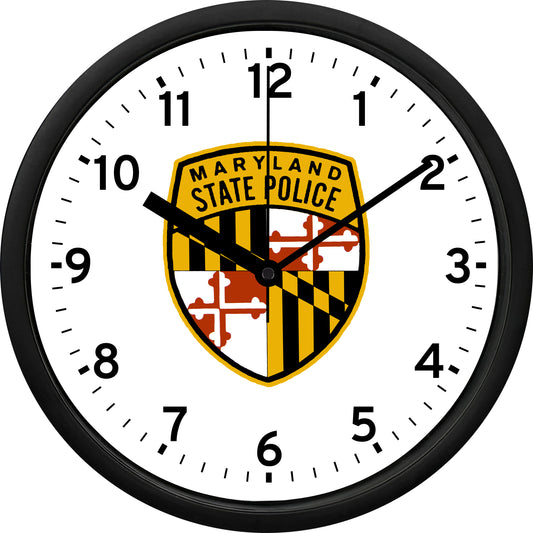 Maryland State Police Wall Clock