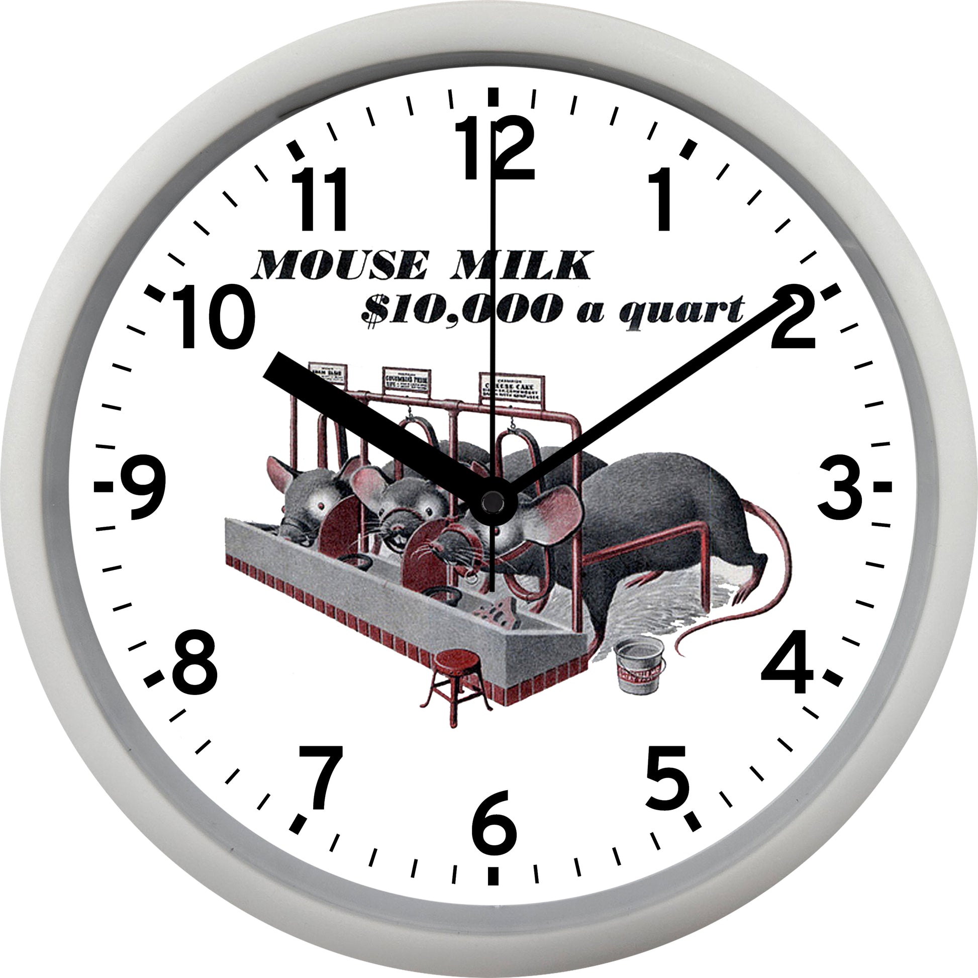 Mouse Milk Wall Clock – Heartland Diecast & Promotions, LLC