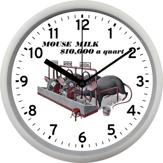 Mouse Milk Wall Clock