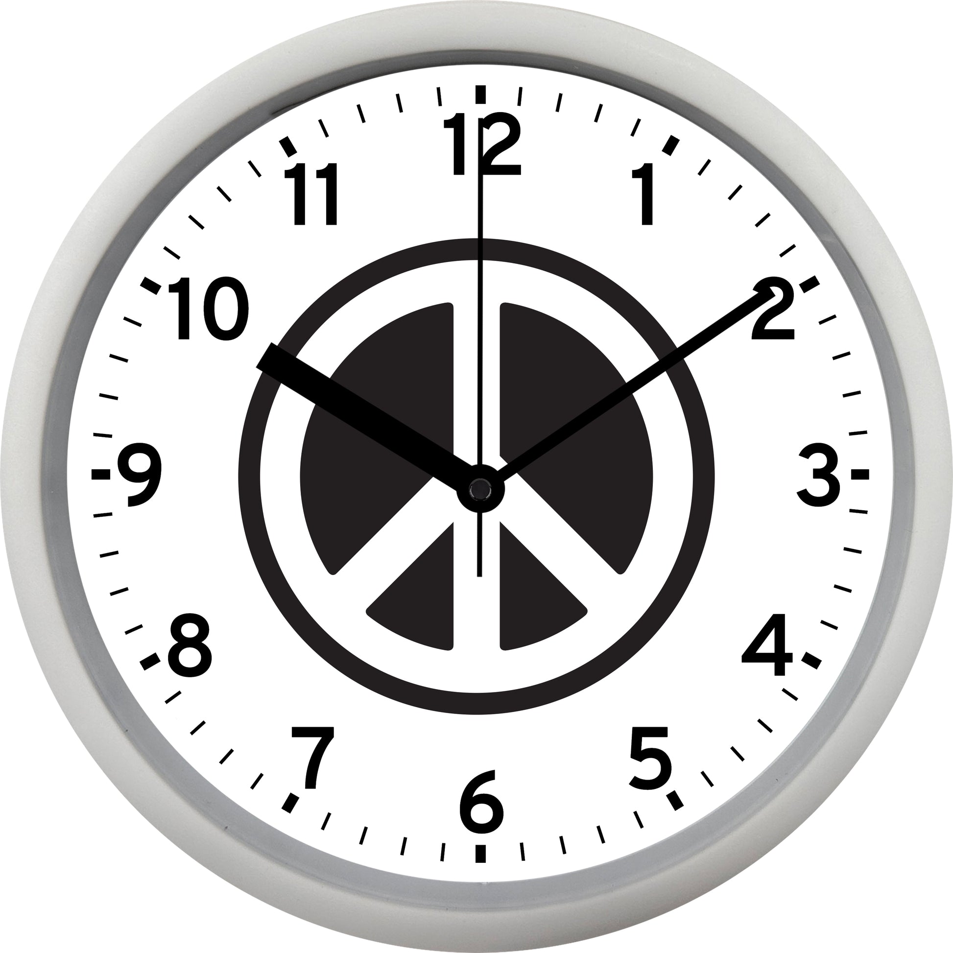 Peace Sign Wall Clock