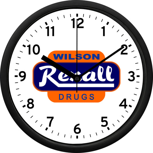 Rexall Drugs Wall Clock