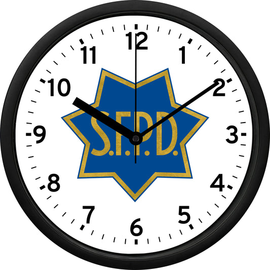 San Francisco Police Dept. "SFPD" Wall Clock