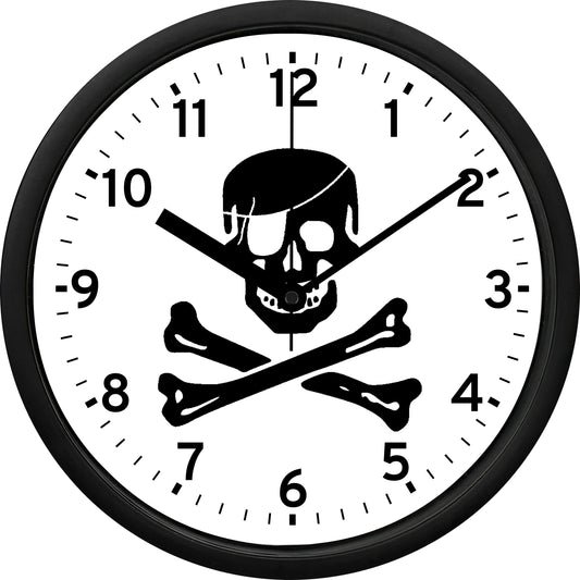 The Jolly Roger Wall Clock