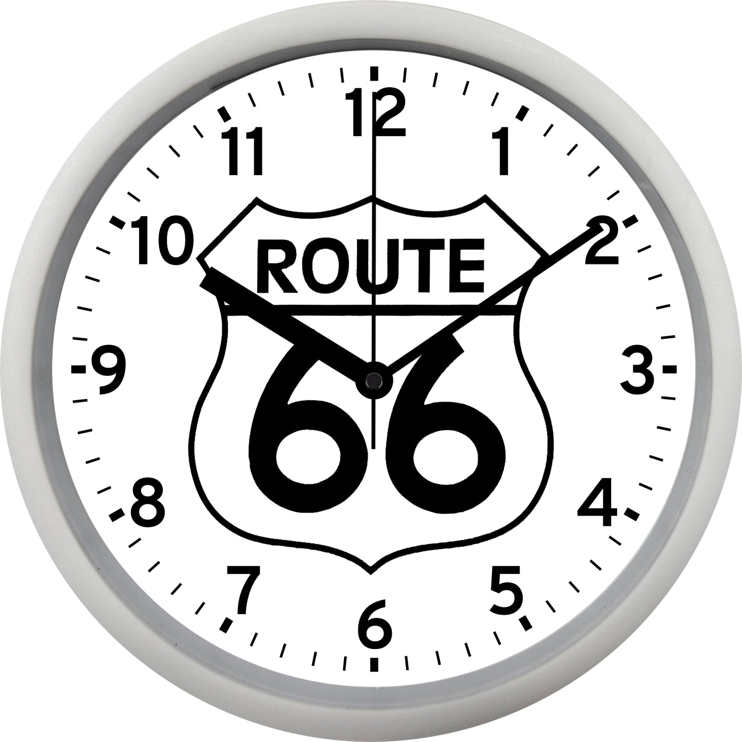 US Route 66 Sign Wall Clock