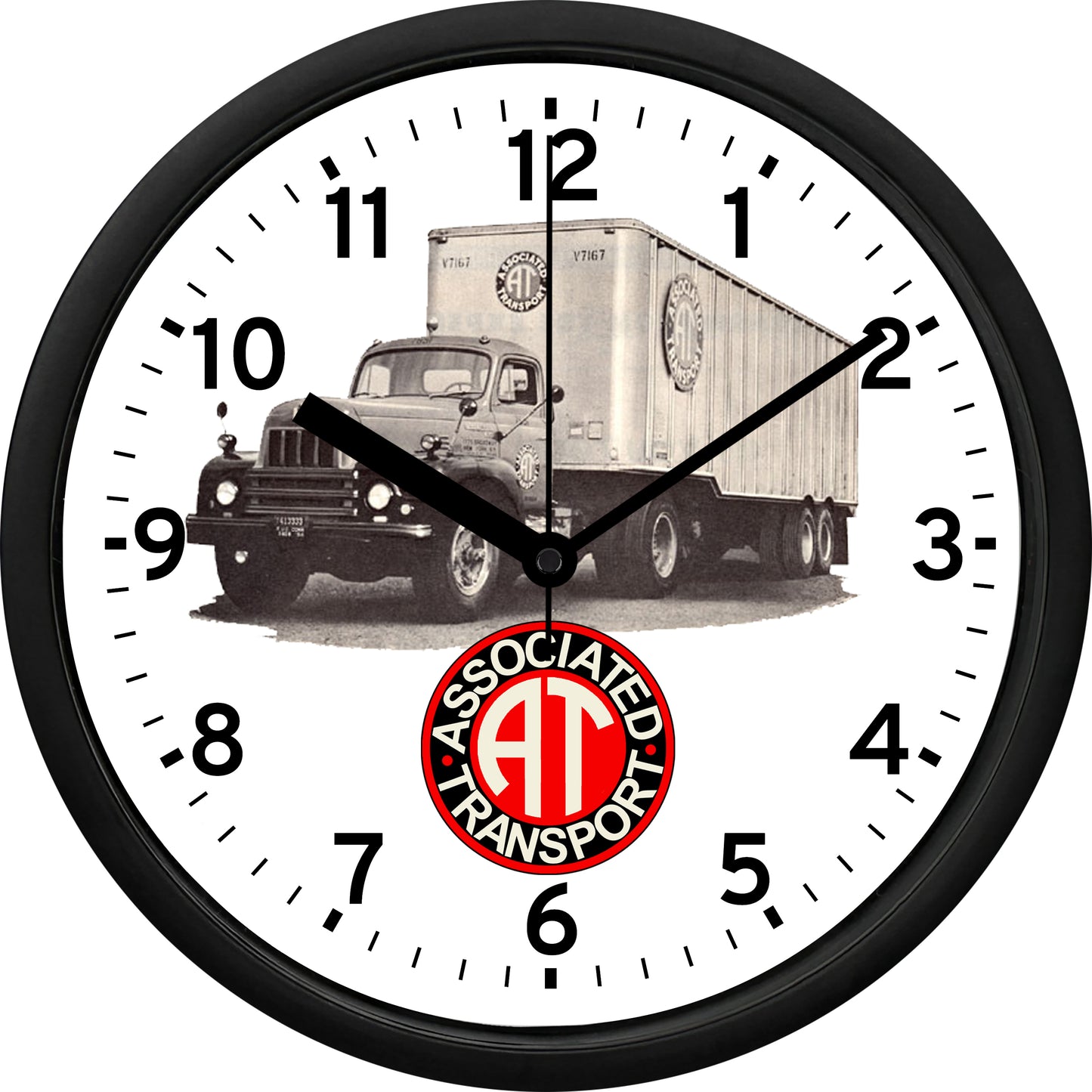 Associated Transport Wall Clock