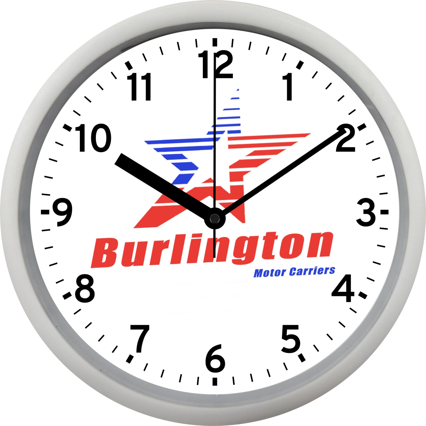 Burlington Motor Carriers Wall Clock