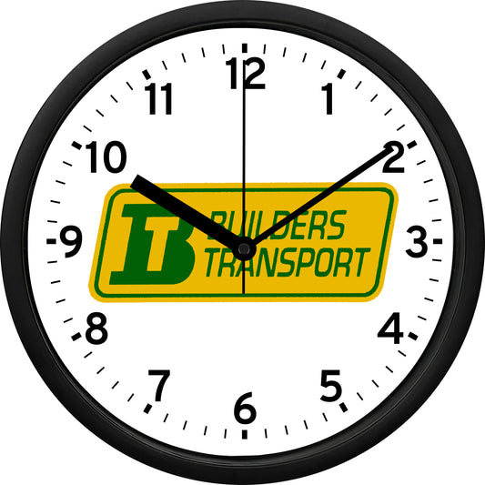 Builders Transport Wall Clock