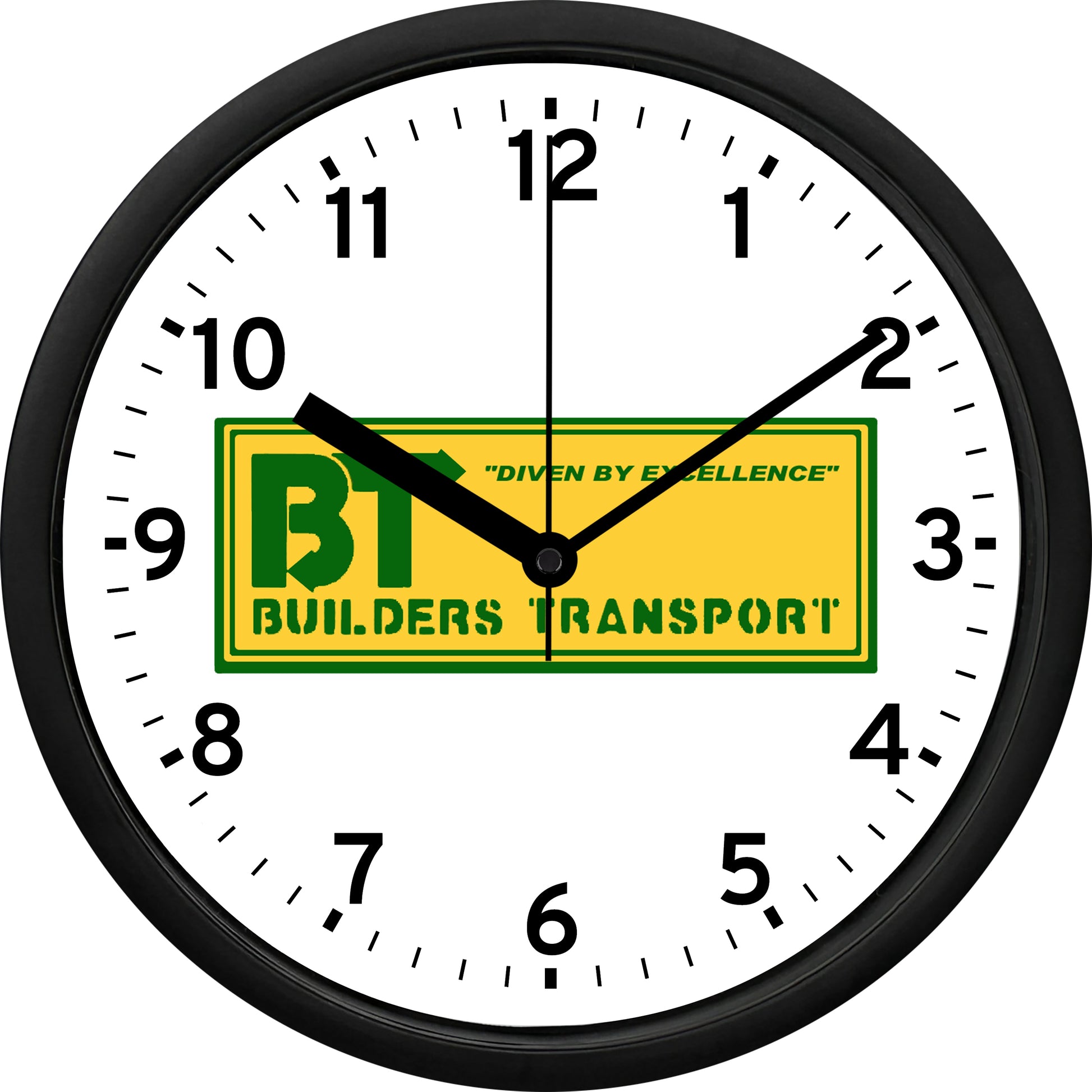 Builders Transport Wall Clock