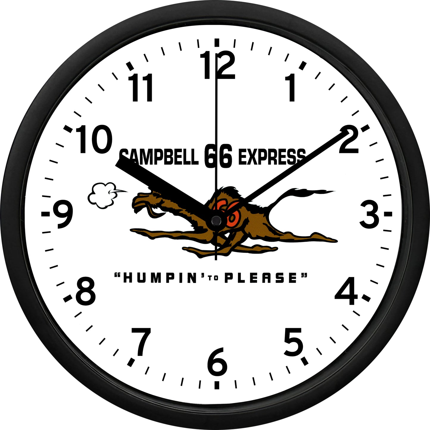 Campbell 66 Express "Humpin' to Please" Wall Clock