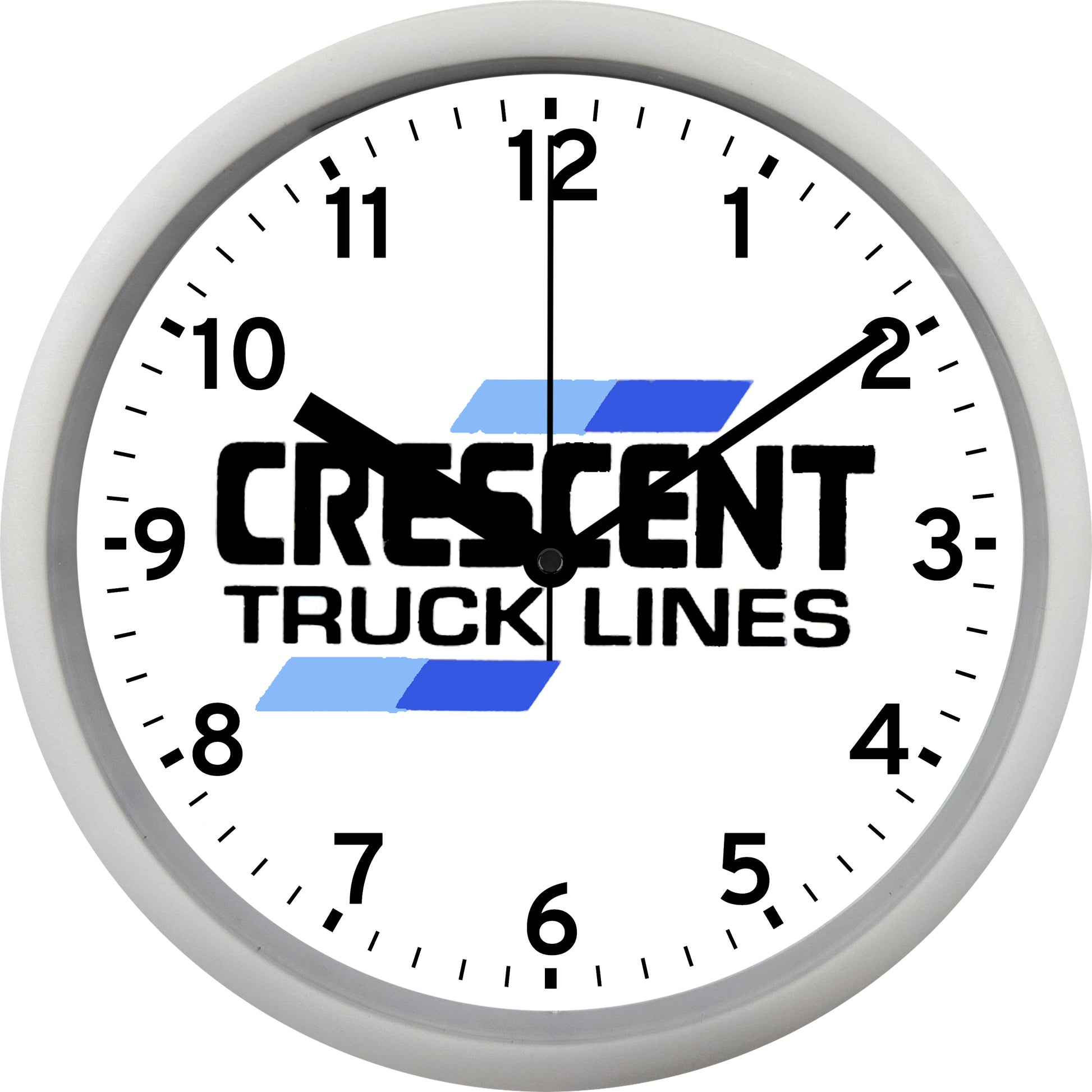 Crescent Truck Lines Wall Clock