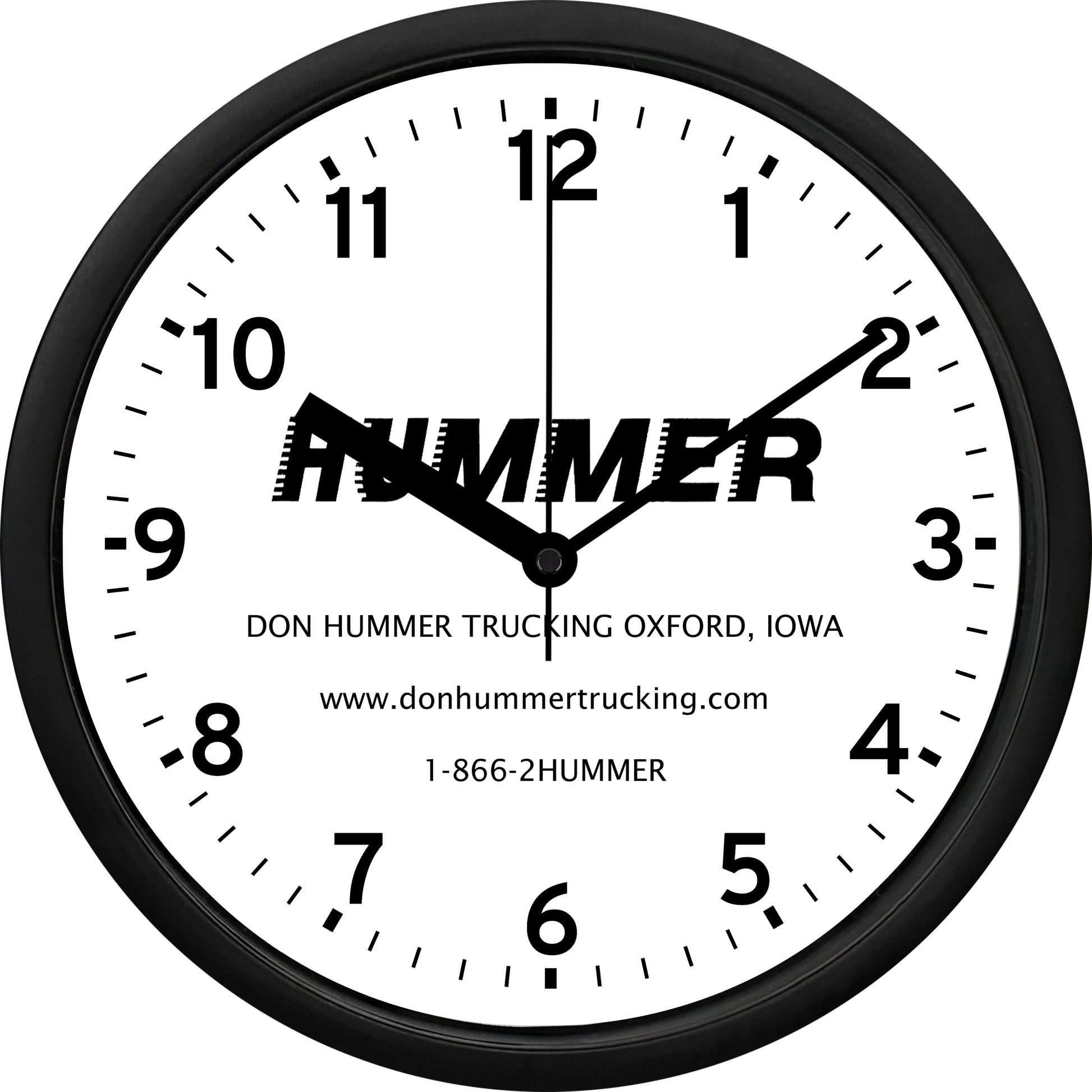 Don Hummer Trucking Wall Clock