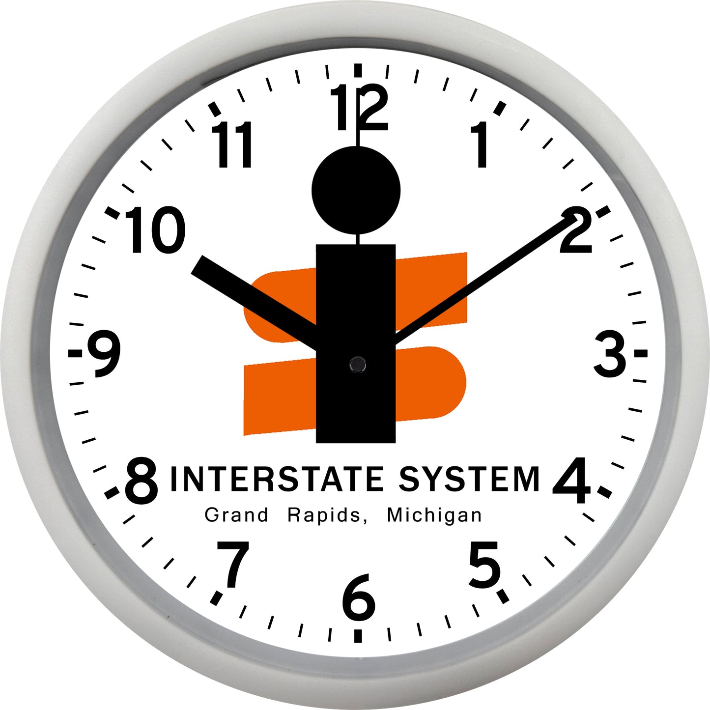 Interstate System Wall Clock