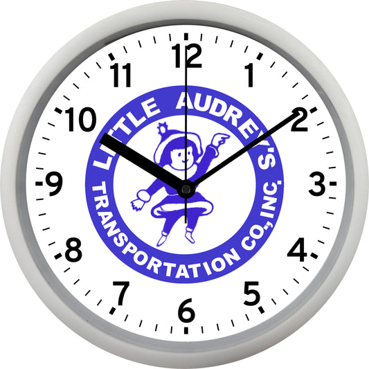 Little Audrey's Transportation Co Inc Wall Clock