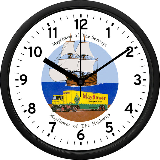 Mayflower Moving and Storage Wall Clock