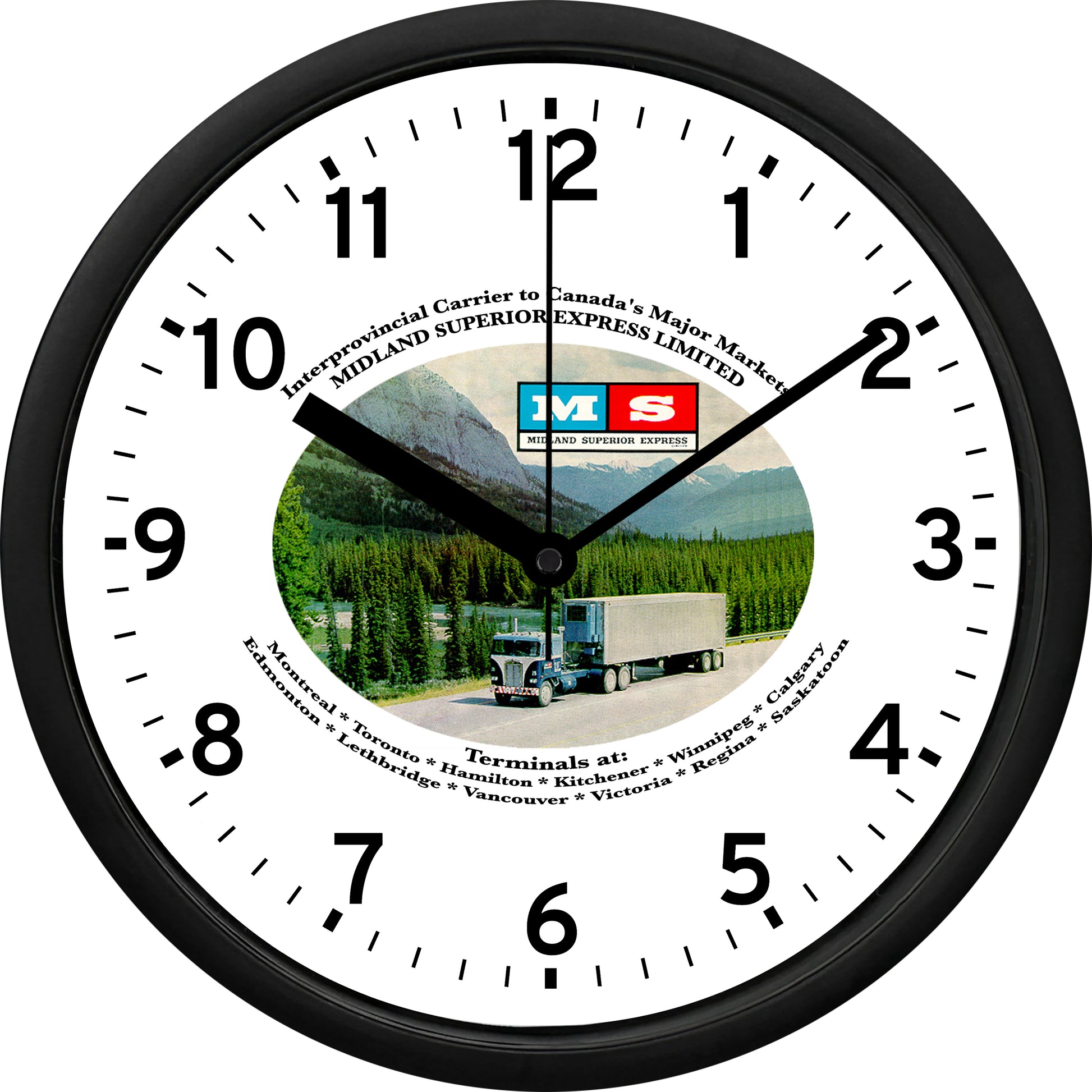 Midland Superior Express Limited Wall Clock