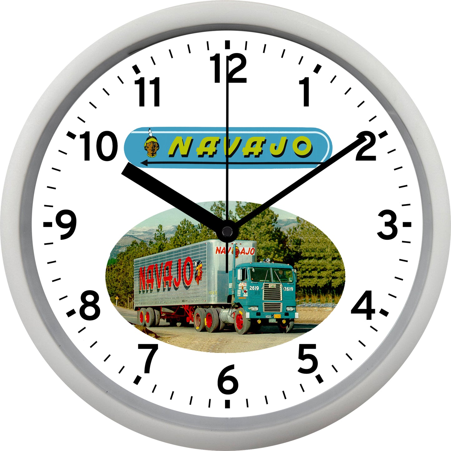 Navajo Freight Lines Wall Clock