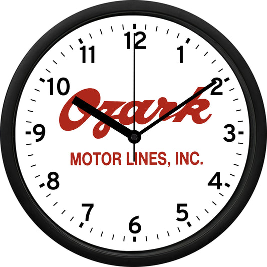 Ozark Motor Lines Inc Wall Clock