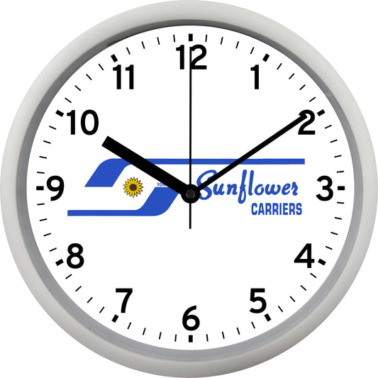 Sunflower Carriers Wall Clock