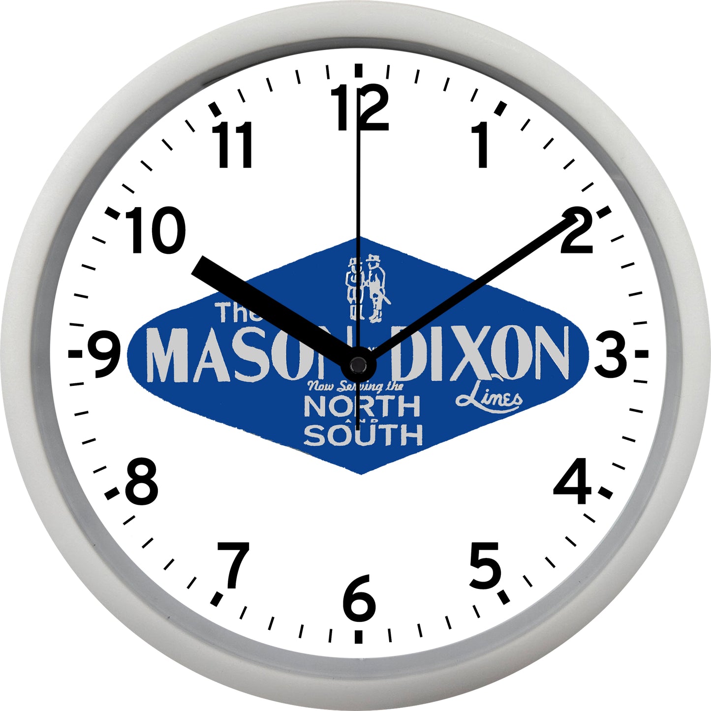 The Mason-Dixon Lines Wall Clock