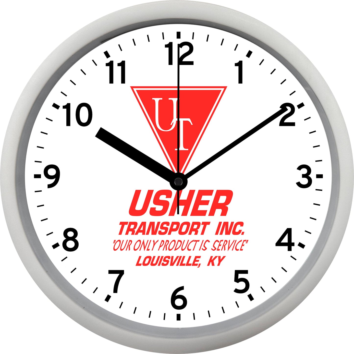 Usher Transport Inc Wall Clock