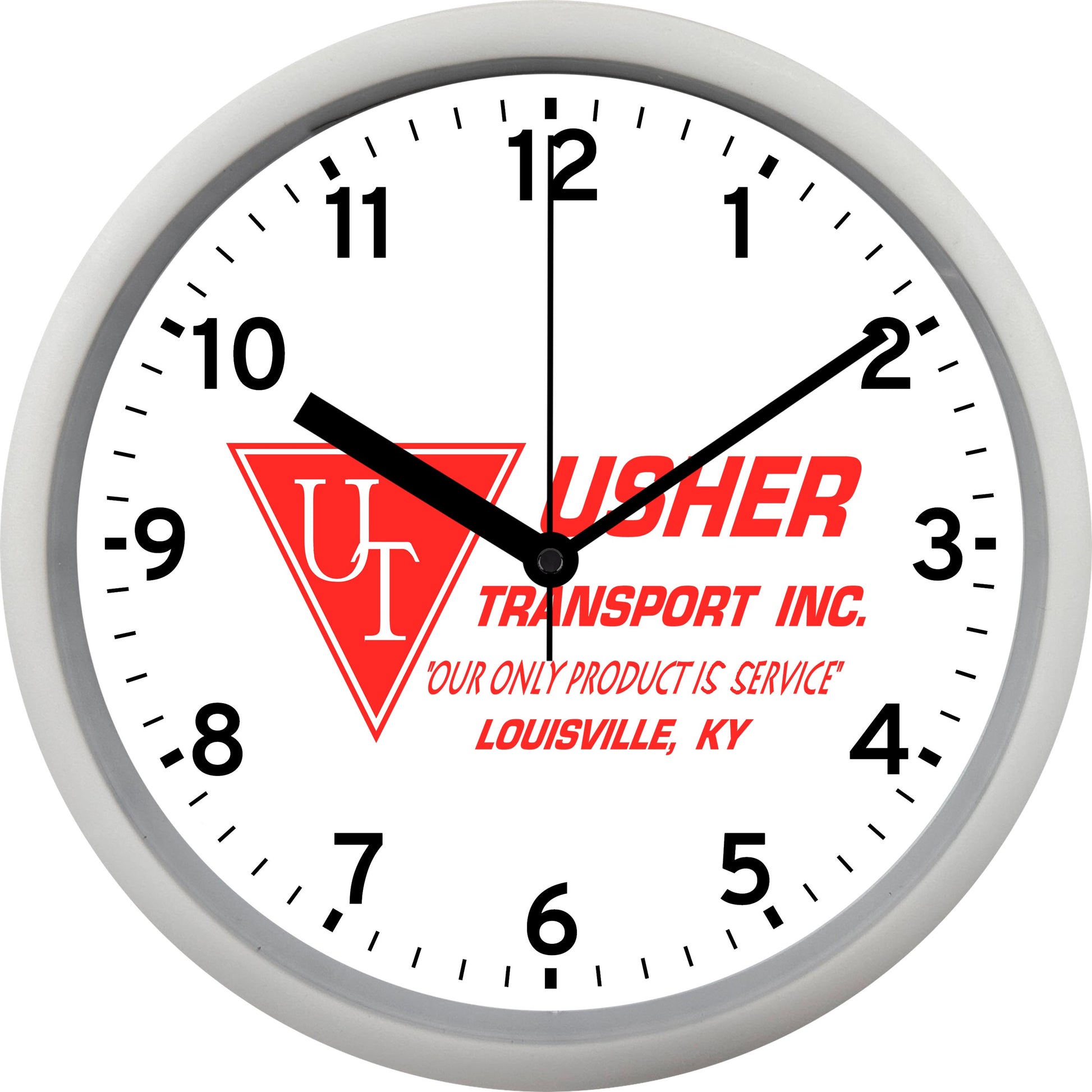 Usher Transport Inc Wall Clock