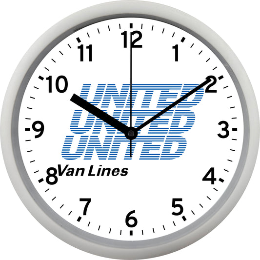 United Van Lines Moving and Storage Wall Clock