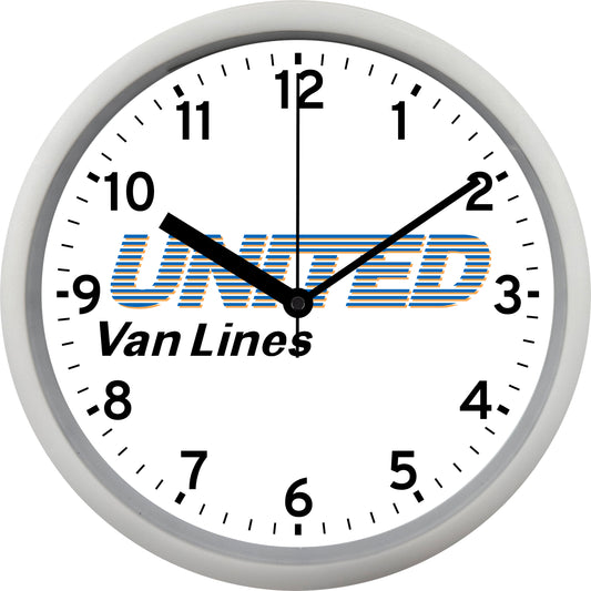 United Van Lines Moving and Storage Wall Clock