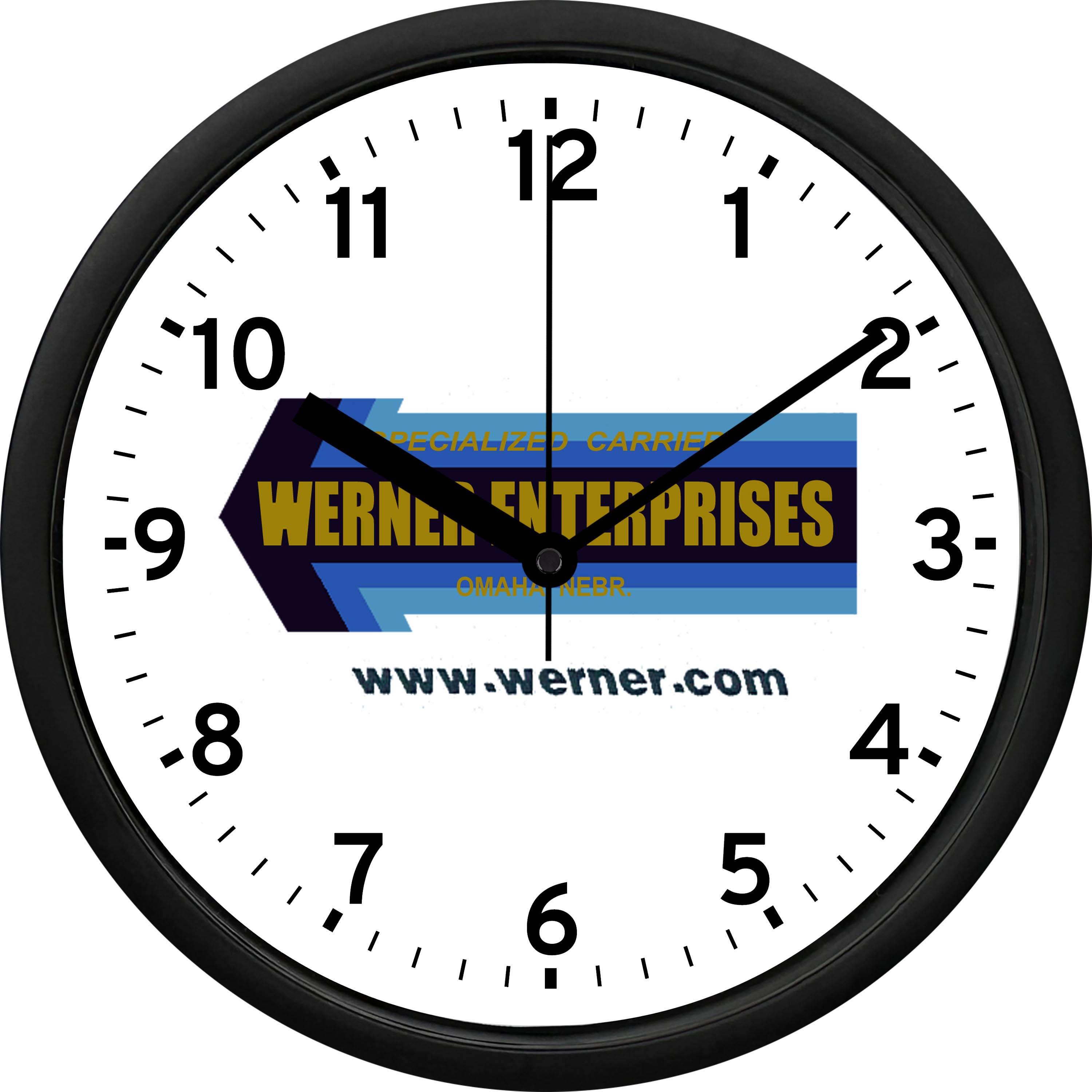 Werner Enterprises Wall Clock Version 2 – Heartland Diecast ...