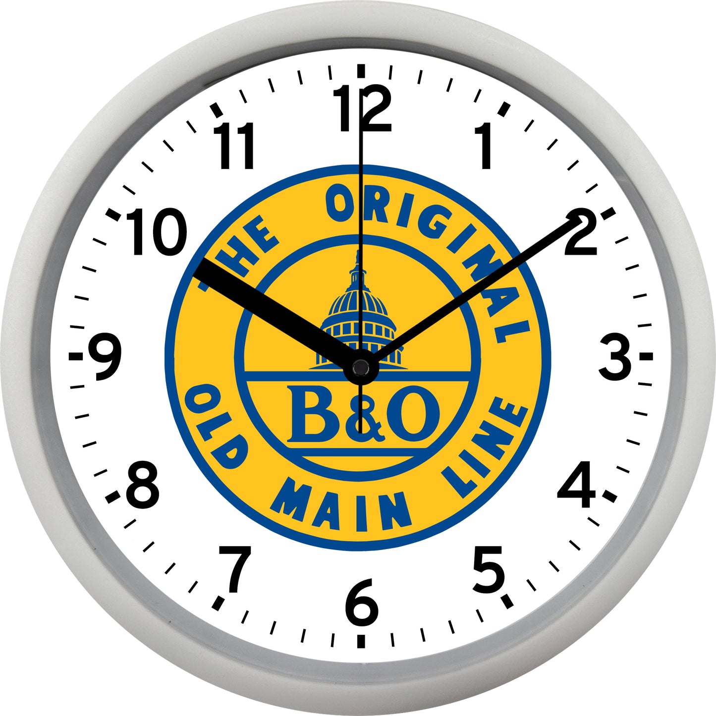 Baltimore & Ohio Railroad "B&O" Wall Clock