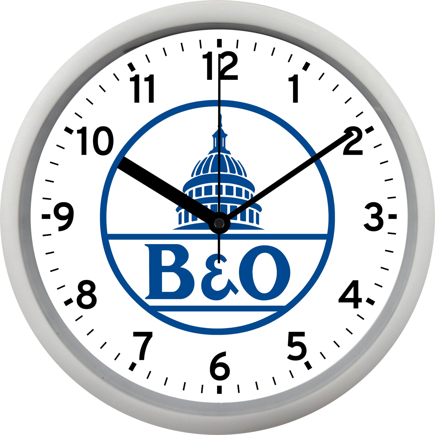 Baltimore & Ohio Railroad "B&O" Wall Clock