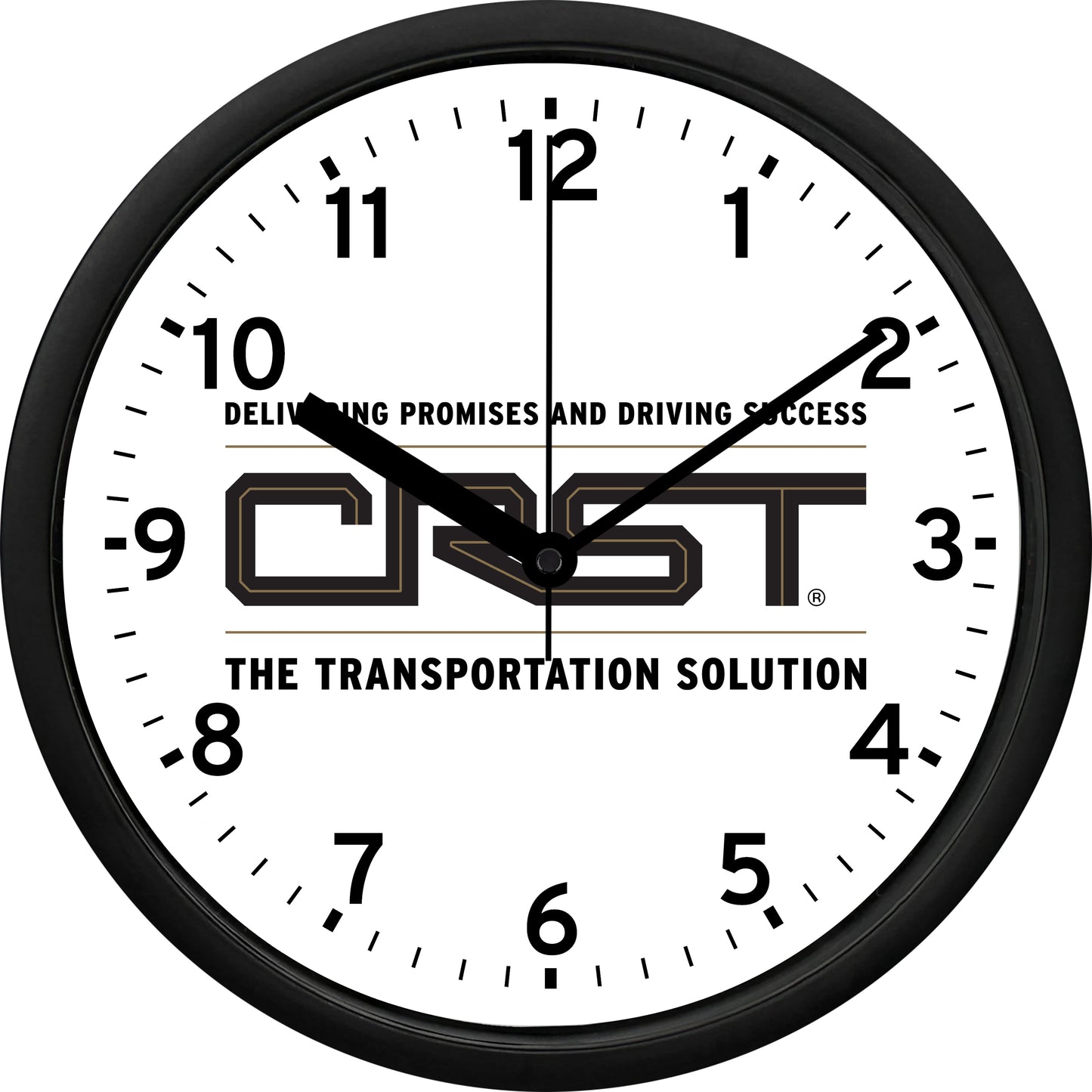 Cedar Rapids Steel Transport "CRST - The Transportation Solution" Wall Clock