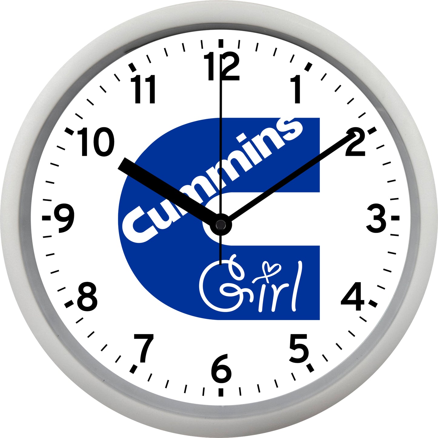 Cummins Diesel Engines "Cummins Girl" Wall Clock