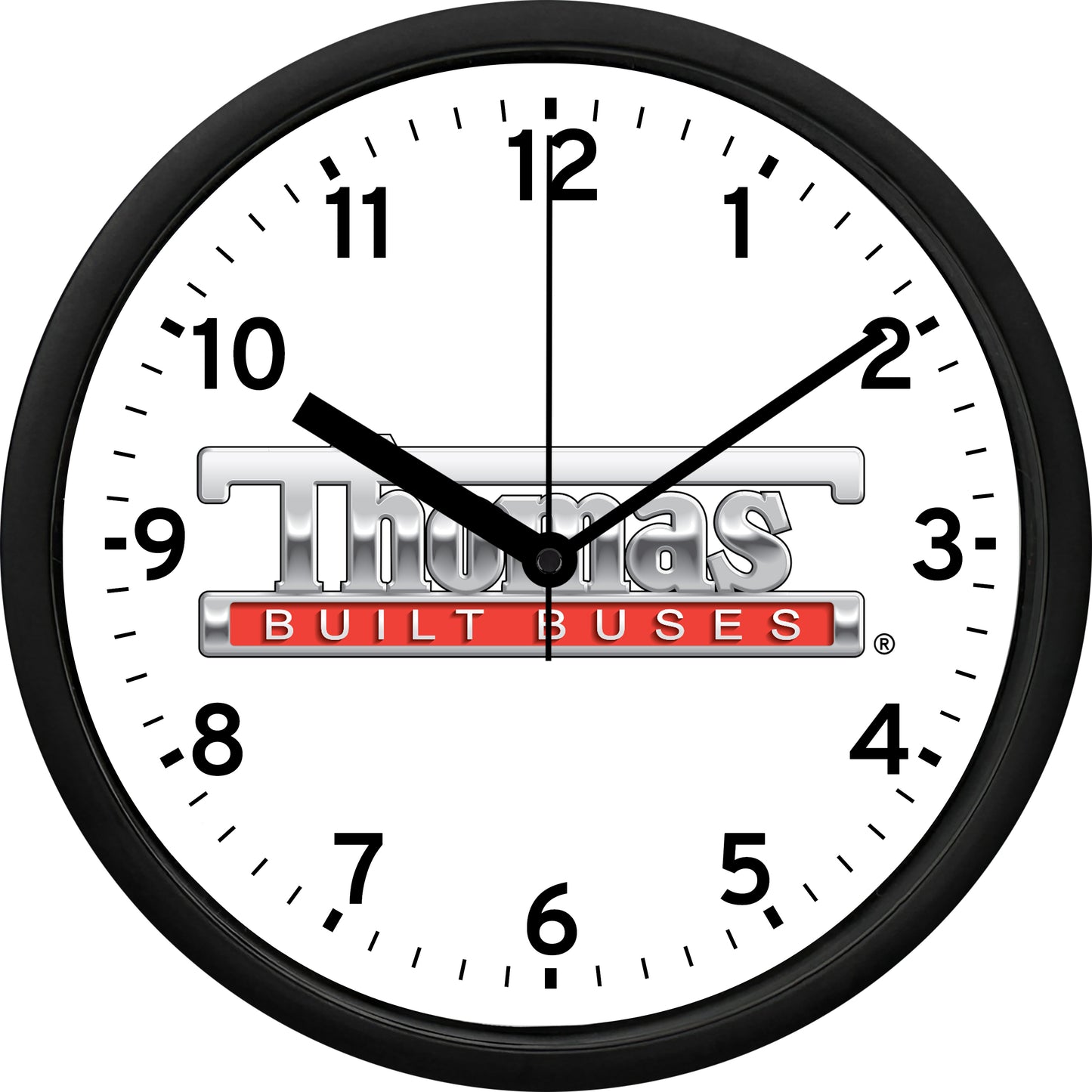 Thomas Built Buses Wall Clock