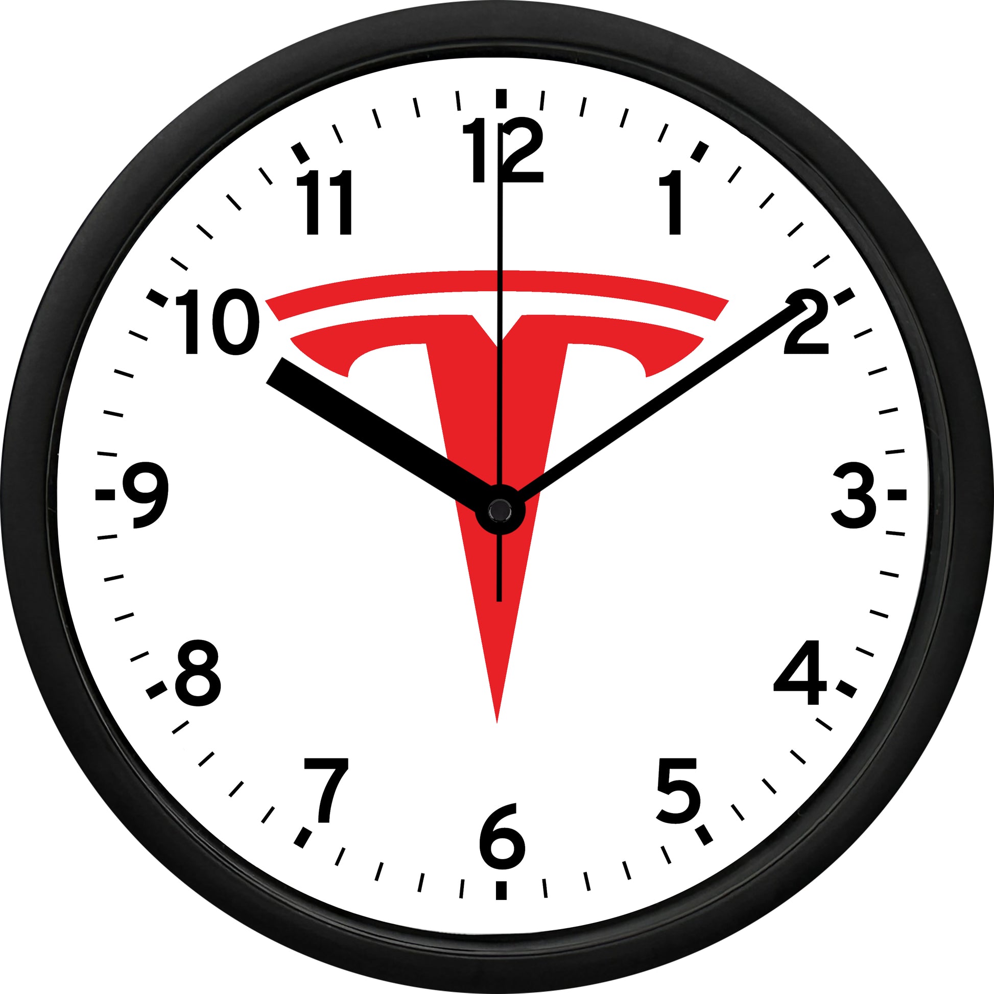 Tesla Motors Wall Clock