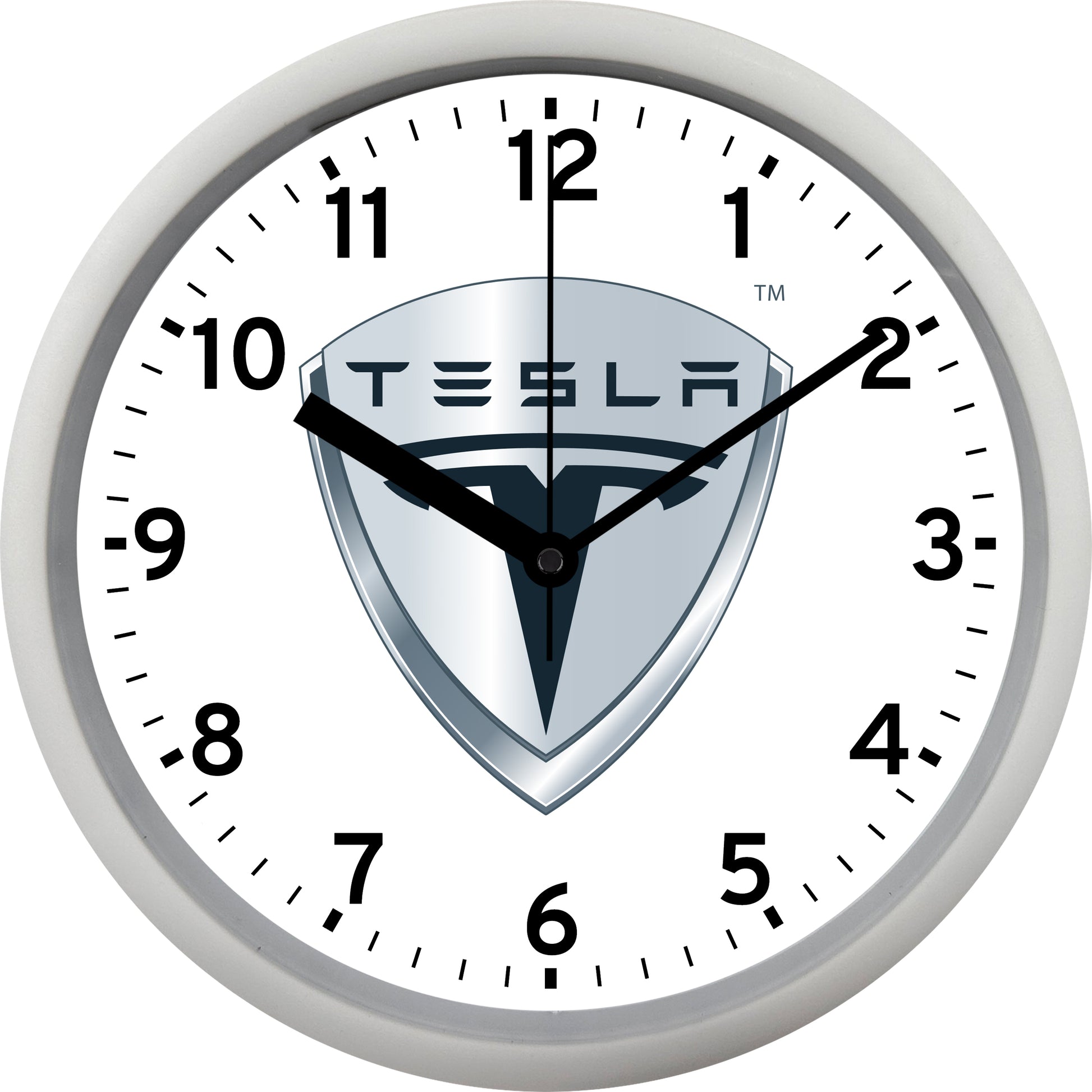 Tesla Motors Wall Clock