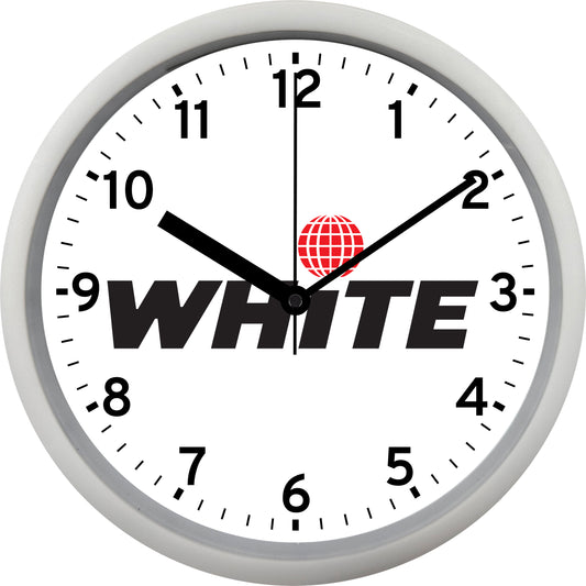 White Motors Wall Clock