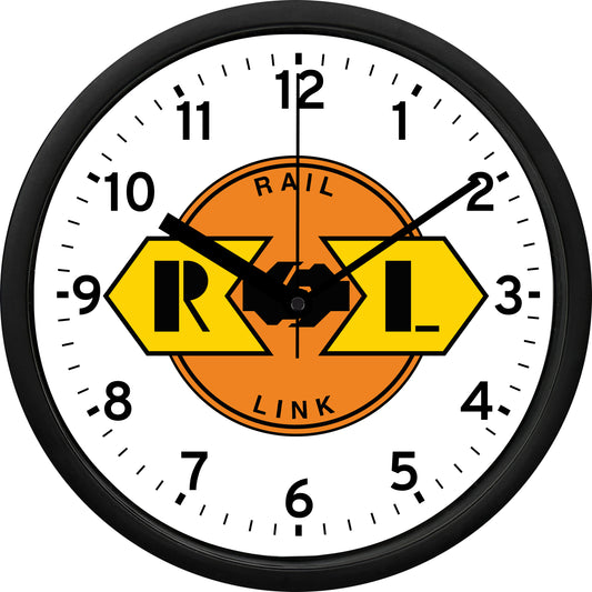 Rail Link Railroad Wall Clock