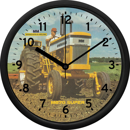 Minneapolis-Moline M670 Wall Clock