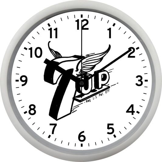 7UP Soft Drink - Logo Used from 1929-1930 Wall Clock