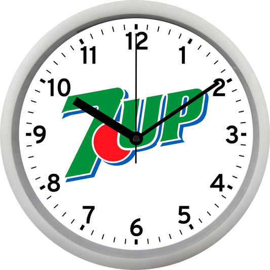 7UP Soft Drink - Logo Used from 1987-1989 Wall Clock