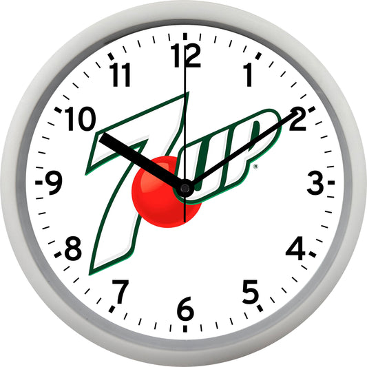 7UP Soft Drink - Logo Used from 2015-Current Wall Clock