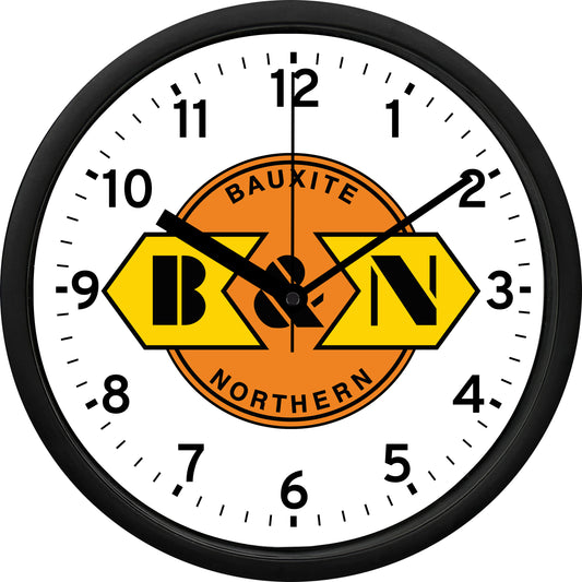 Bauxite & Northern Railway Wall Clock