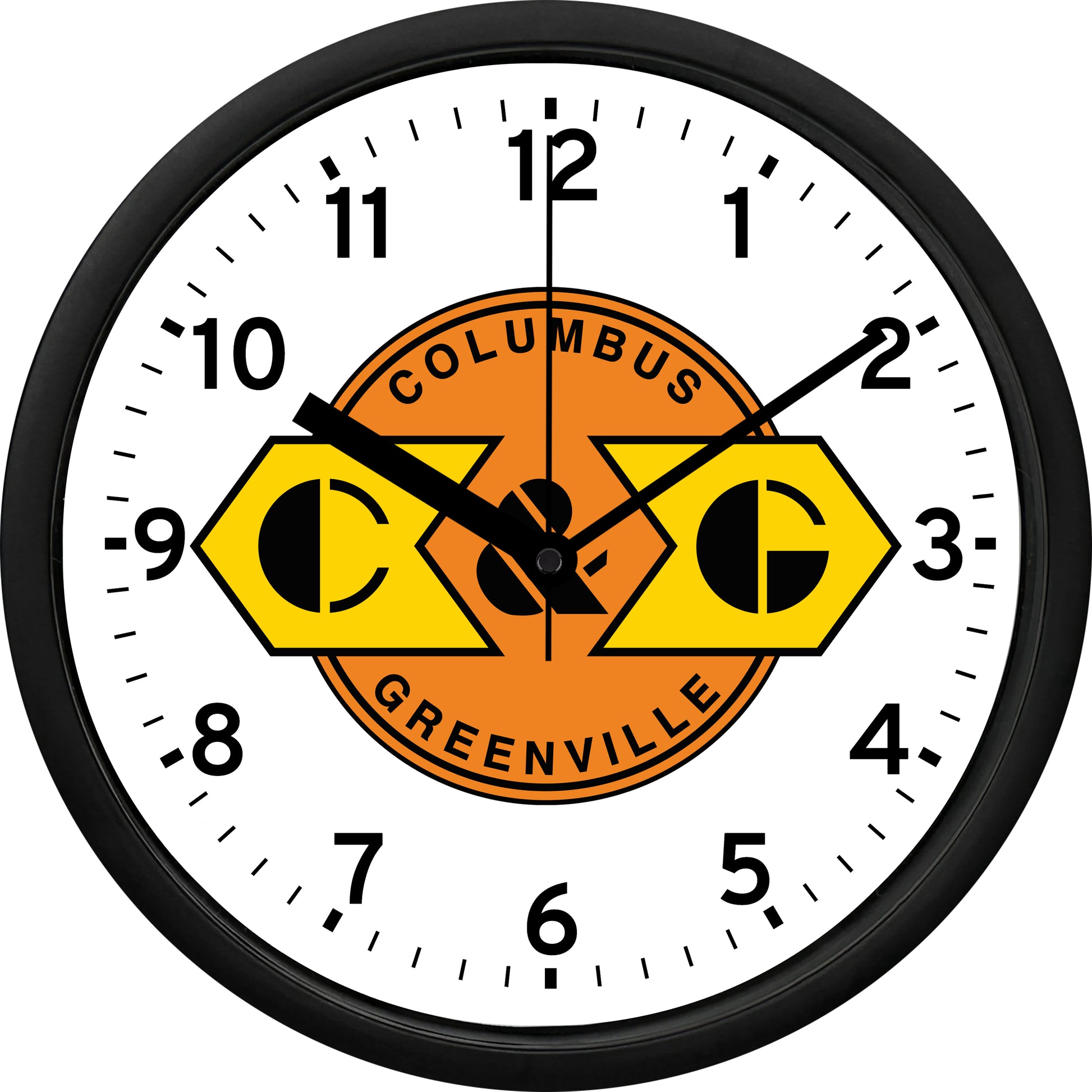 Columbus & Greenville Railway Wall Clock