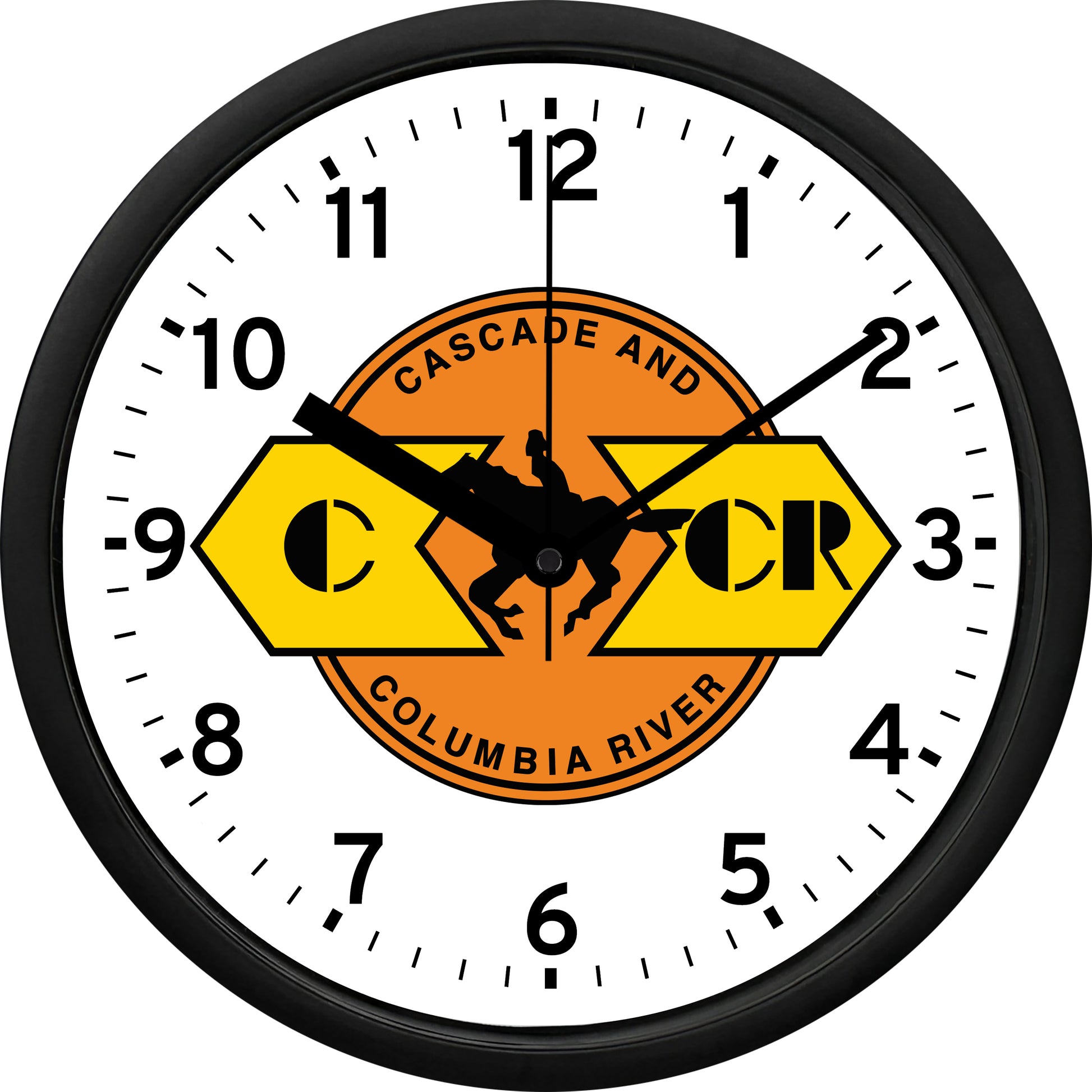 Cascade & Columbia River Railroad Wall Clock